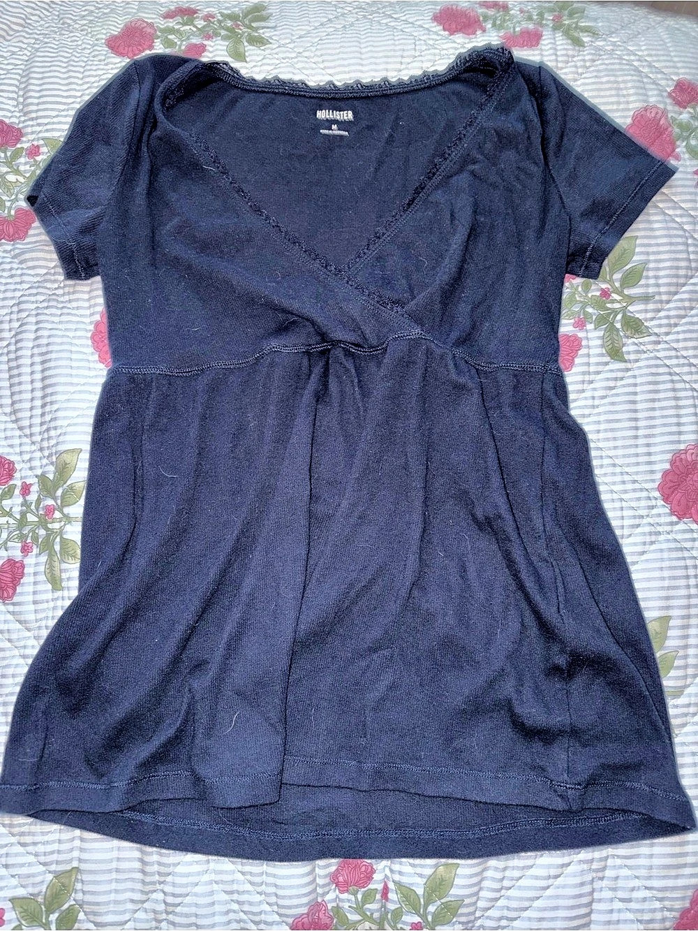 Hollister Blue Mini Dress Size Medium